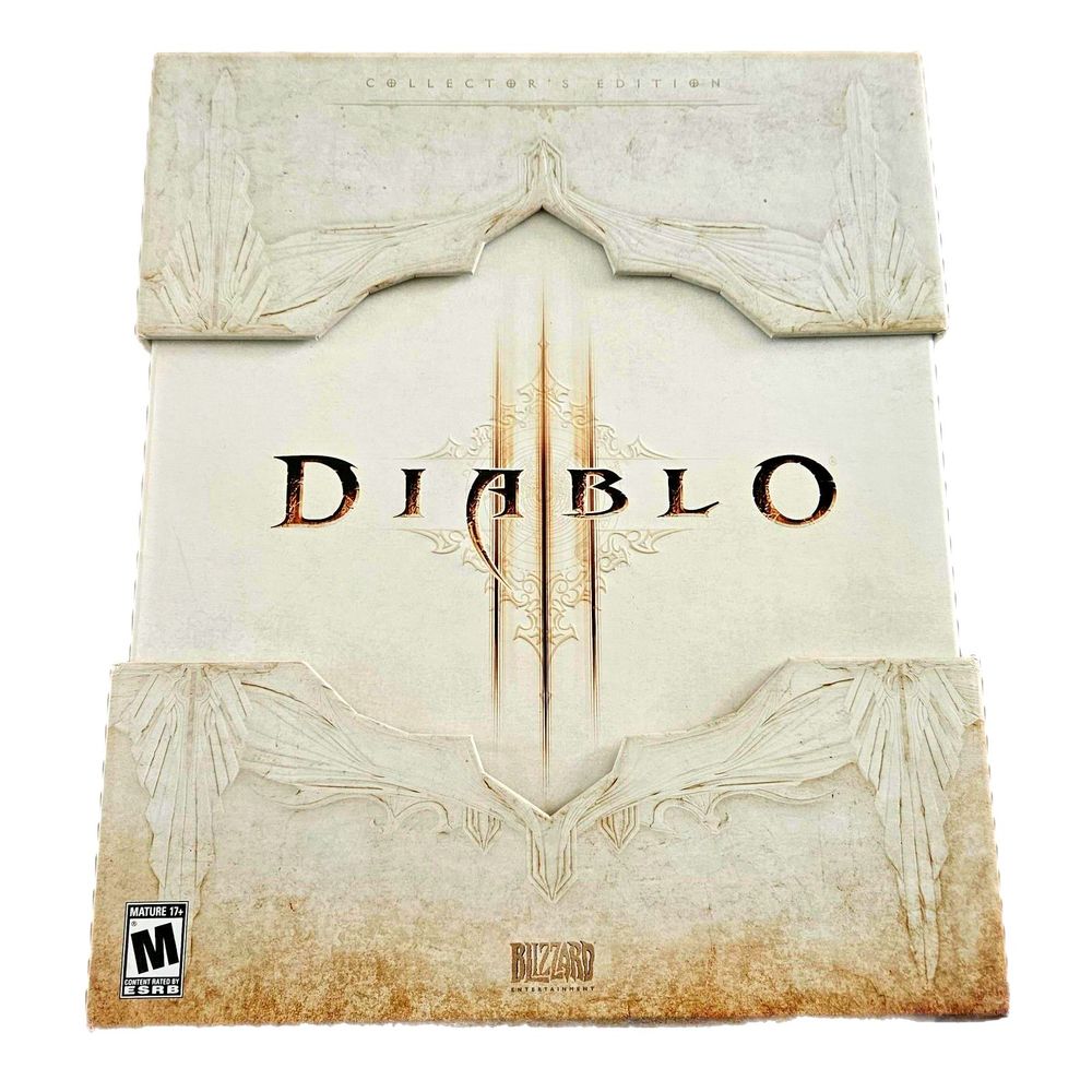 Diablo 3 PC Collectors Ed.Set w/ Sealed Behind The Scenes DVD-See Description